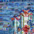 法国国家足球队队徽 - 蓝白红三色盾徽与高卢雄鸡图案