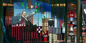 德国国家男子足球队在慕尼黑进行战术分析会议，主教练纳格尔斯曼讲解战术板